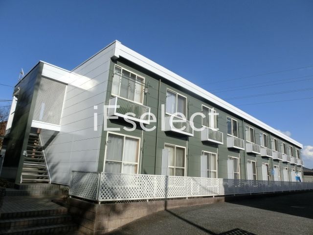 建物外観　嬉しい家具家電付きのお部屋です