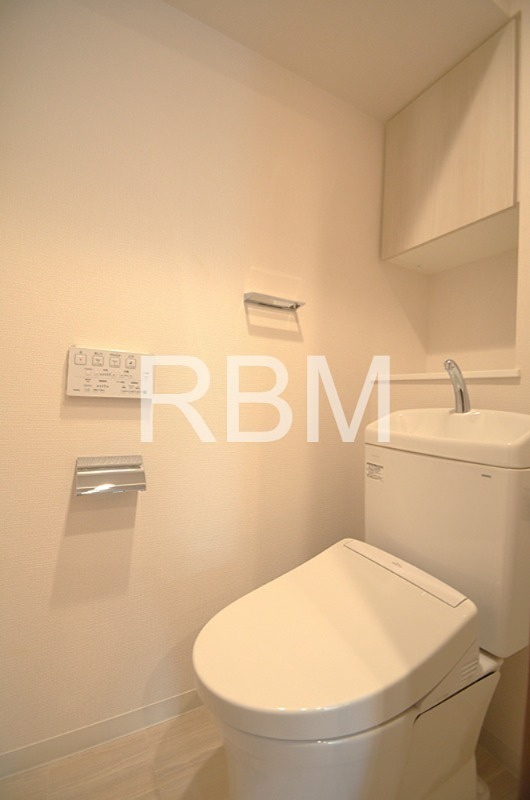 RBM外苑前レジデンスのトイレ写真