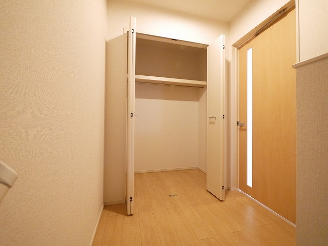 収納　収納のためのスペースです