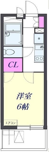 レオパレスアムール大宮IIの間取り写真