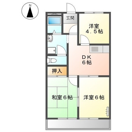 エクセル東山の間取り写真