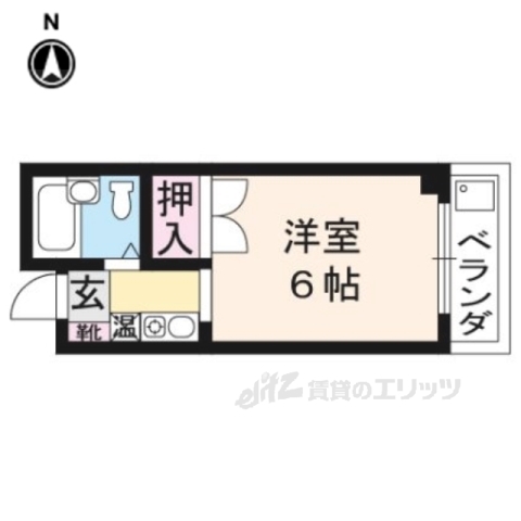 川上ハイツの間取り写真