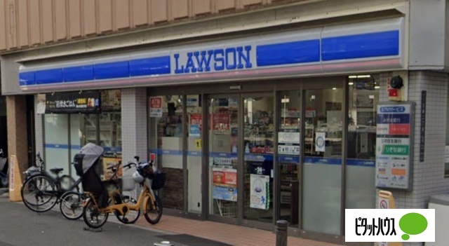 コンビニ　ローソン九条二丁目店（コンビニ）まで35m