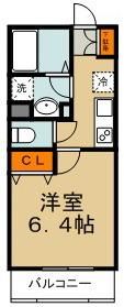 バルシュ矢向の間取り写真