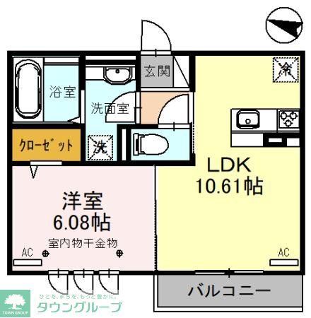 Delasse Kowa IIの間取り写真
