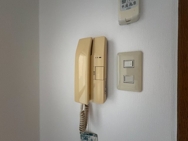 セキュリティ　インターホンです