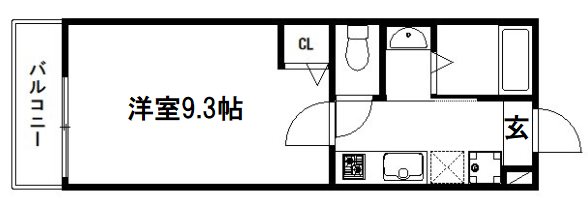 ウィズ大宮通の間取り写真