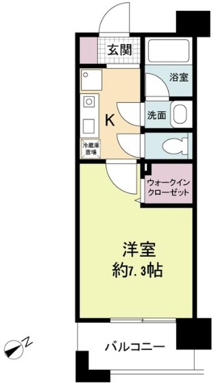 アーバングリーン神戸元町の間取り写真