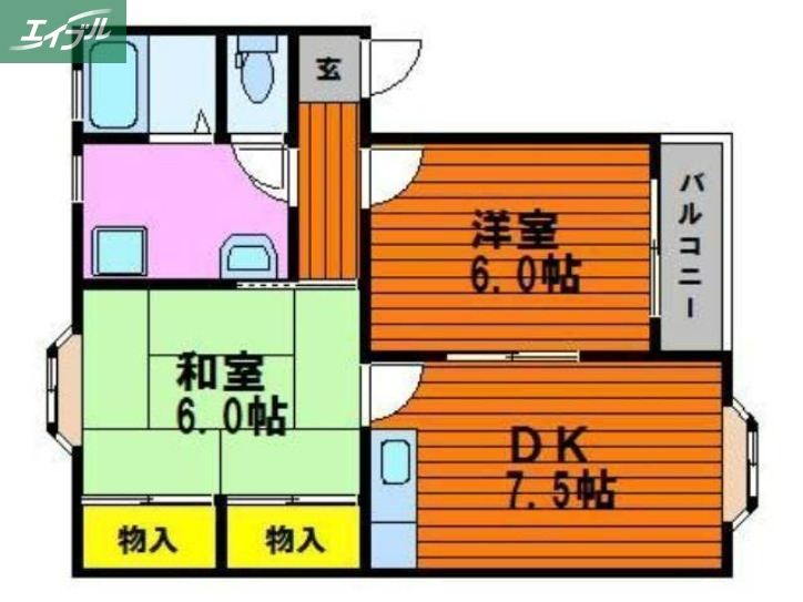 ASTRA U Aの間取り写真