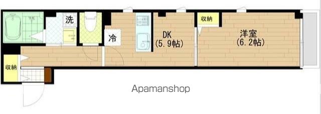 東武東上線 下板橋駅 徒歩4分 3階建 築7年の間取り写真