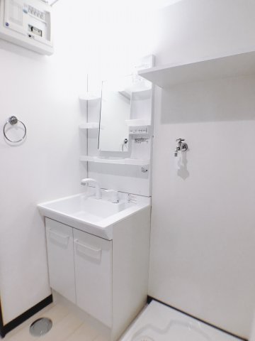 洗面設備　写真は201号室です♪♪