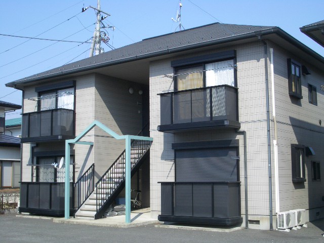 栃木県那須塩原市二つ室（アパート）の賃貸物件の外観
