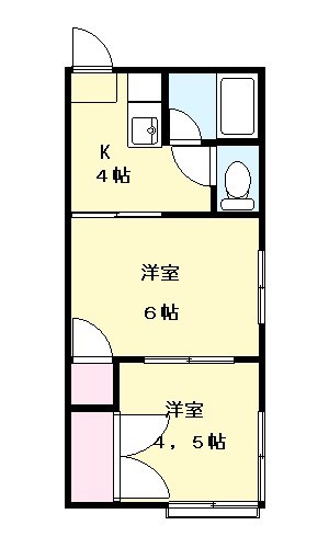 グリーンコーポの間取り