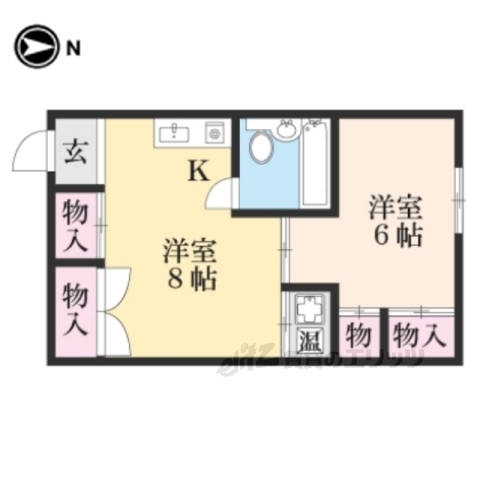 １’ｓｔメイフラワーの間取り