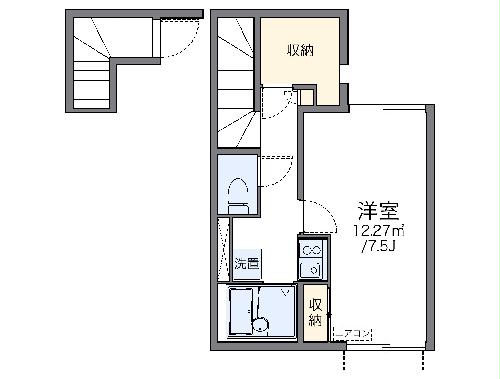 レオネクストパシフィックメゾンの間取り