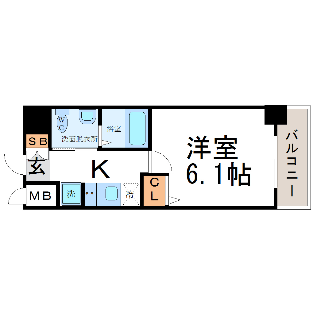NEW尼崎の間取り写真