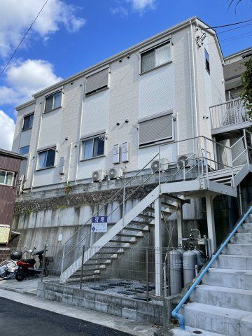 神奈川県横浜市南区清水ケ丘（アパート）の賃貸物件の外観