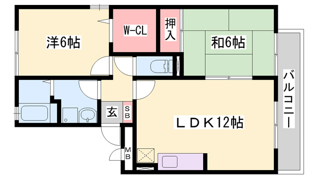 【三木市緑が丘町西のその他の間取り】