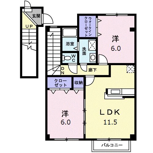 エルパレスの間取り