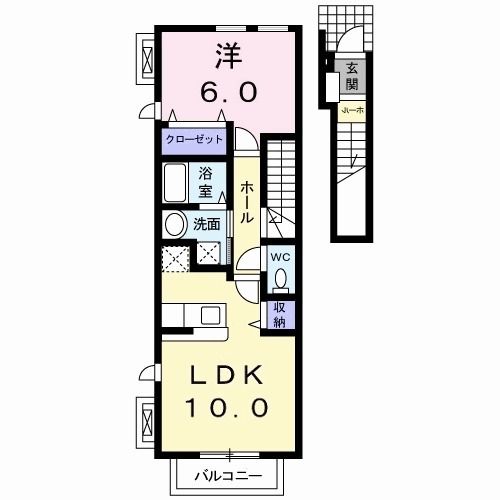 セレナコ－トの間取り