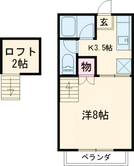 アルフ21の間取り