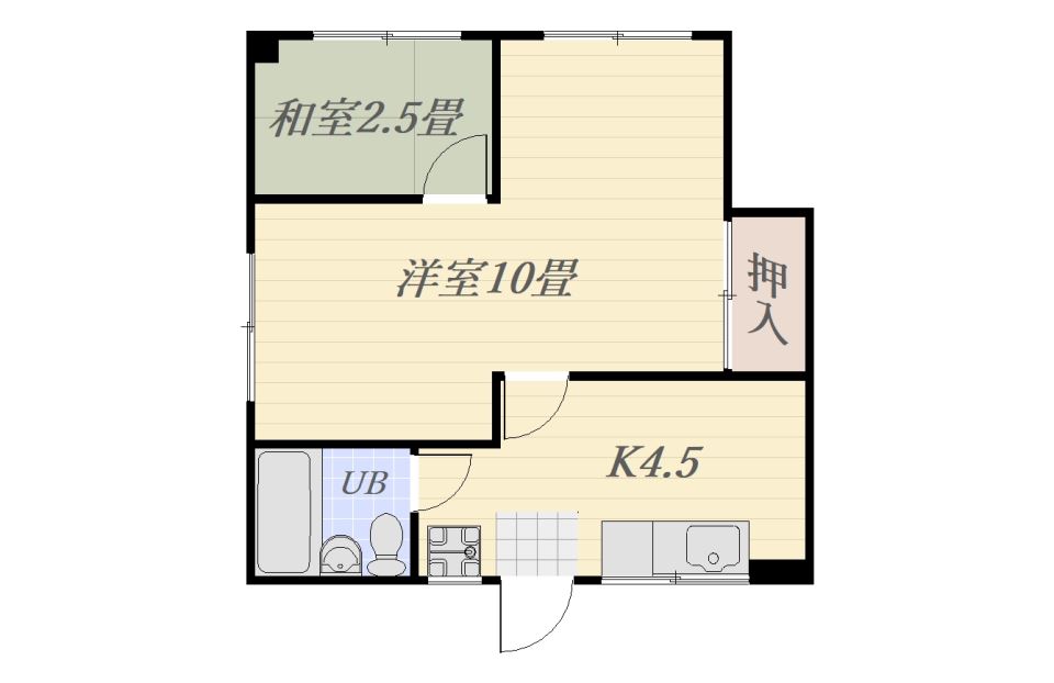 白沢ビルの間取り