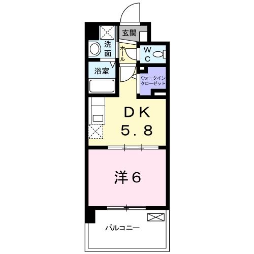 【ラ・アヴェニールの間取り】