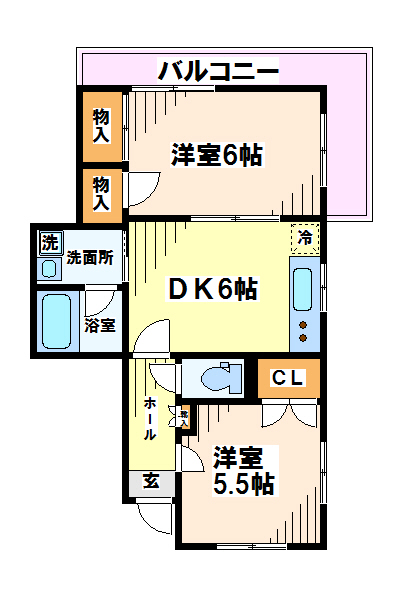 世田谷区粕谷のマンションの間取り