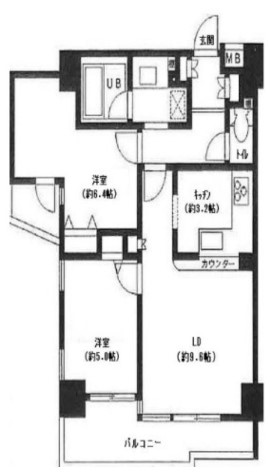 アルカンシエル練馬の間取り