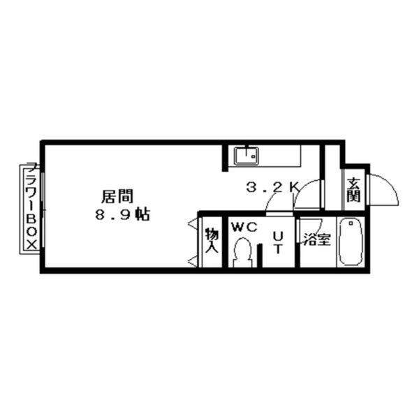 札幌市中央区南十二条西のマンションの間取り