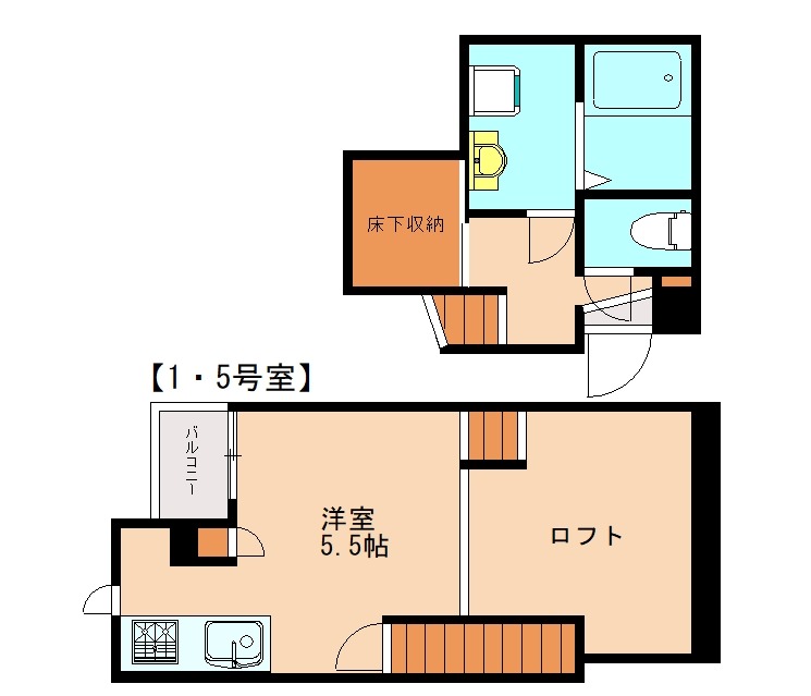 【CBヴィレッタししぶ駅前の間取り】