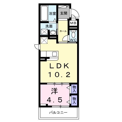 ラフォーレの間取り