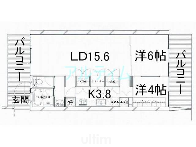 ステラ御幸町の間取り