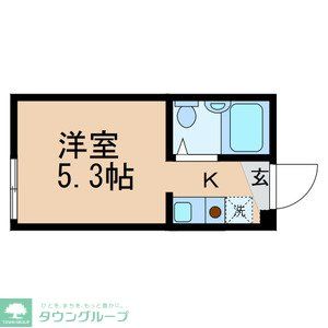 シャンテ堀切菖蒲園IIの間取り