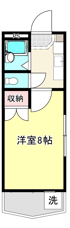 ジュネス国府の間取り