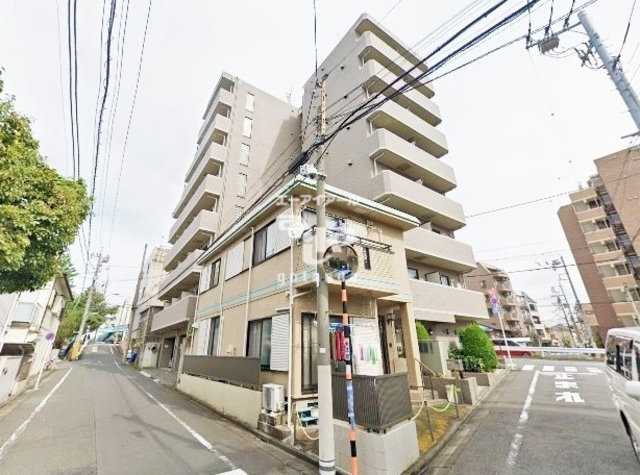 大田区西嶺町のマンションの建物外観