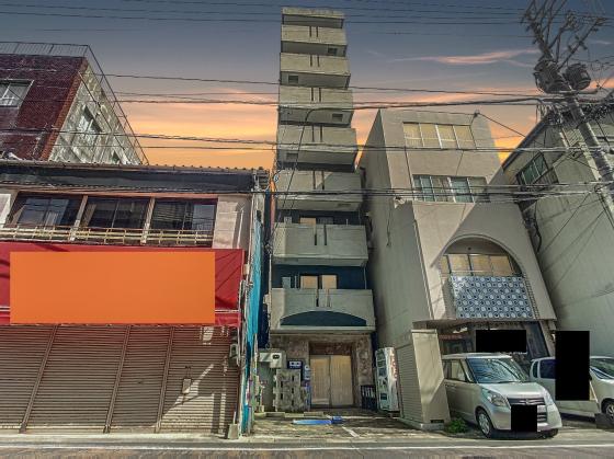 【アミティ麹屋町の建物外観】