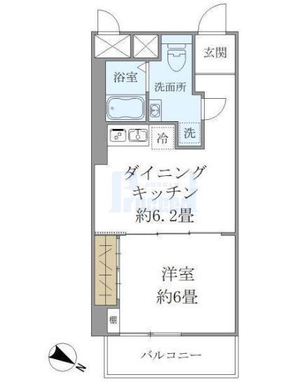 東建小石川マンションの間取り