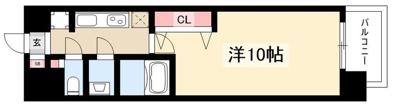 プレサンス丸の内フォートの間取り