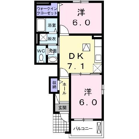 【マーベラス・Wの間取り】