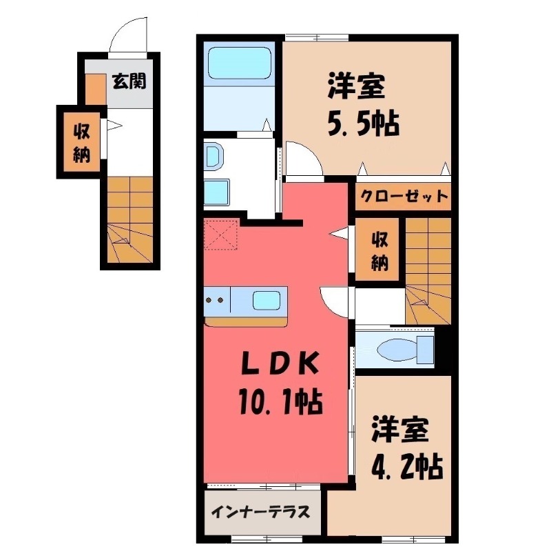 【シトロソレイユの間取り】