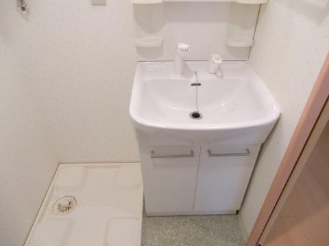 彩都シオン　洗面設備　洗髪洗面化粧台