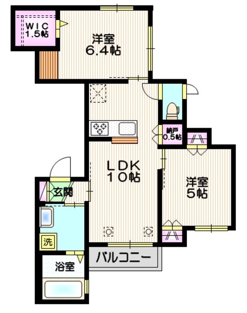 Ｂｅｌｌｅ　Ｒｏｓｅの間取り