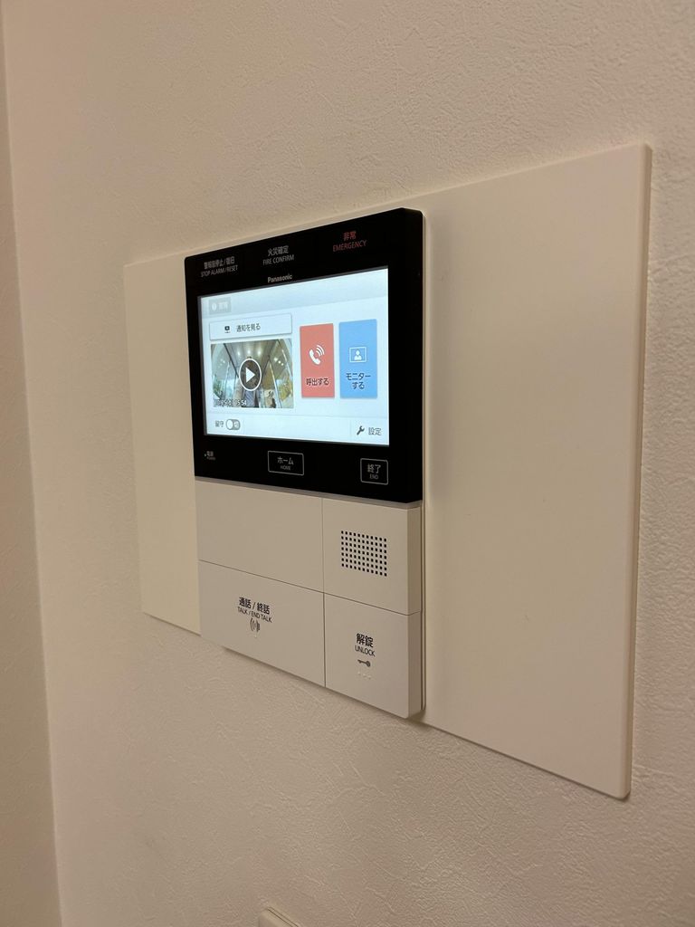 セキュリティ　モニター付インターホン