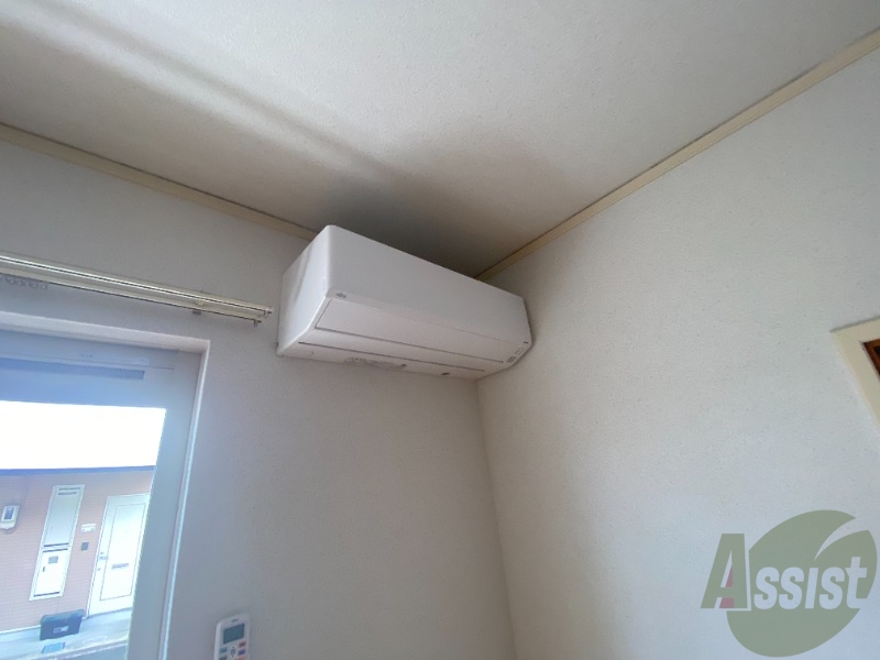 その他設備　エアコンが付いていますので寒暖対策もばっちり。