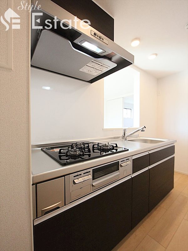 キッチン　3口ガスコンロ★システムキッチン