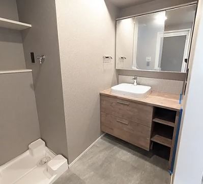 洗面設備　参考写真です