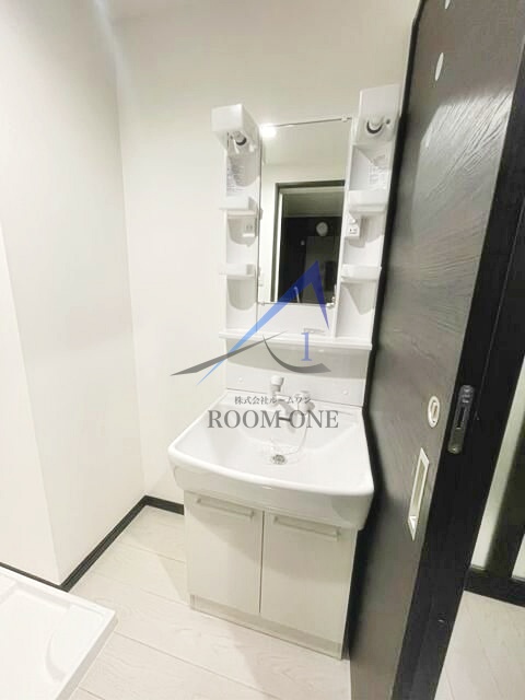 洗面設備　洗面台です。