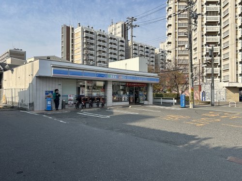 コンビニ　ローソン　粉浜西3丁目店（コンビニ）まで413m