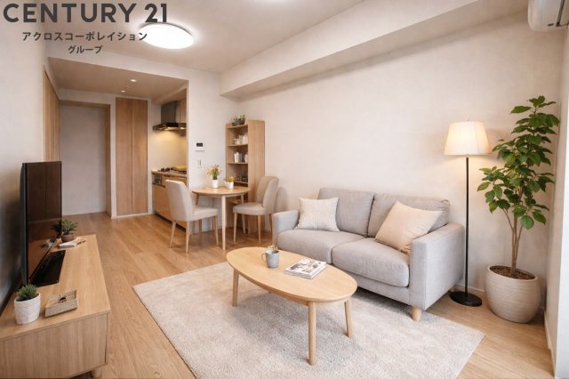 居室・リビング　エアコン付きで初期費用を抑えられます♪